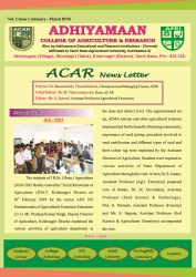 News Letter (January - March 2019)