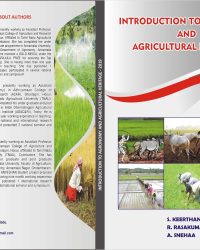 INTRODUCTION TO AGRONOMY AND AGRICULTURAL HERITAGE op